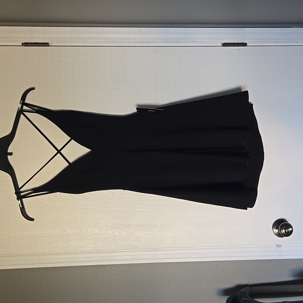 NWT Lulus black backless dress